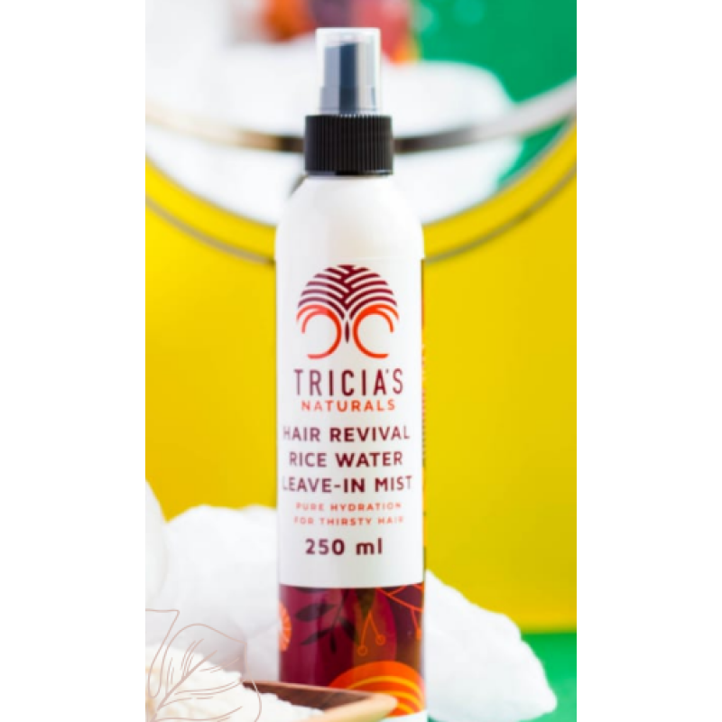 TRICIA`S NATURALS HAIR REVIVAL DAILY MOISTURE MIST   (Rice Water Leave in Mist) 250ml